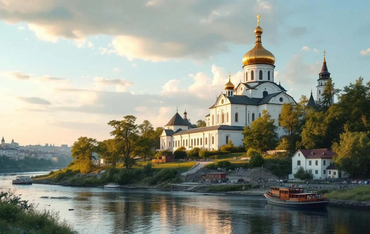 Городской пейзаж Полоцк